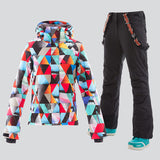 Snow Wear Super Warm Women Skiing & Snowboarding Gears (Free Shipping)