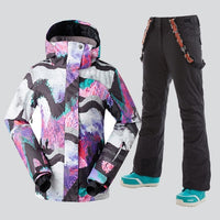 Snow Wear Super Warm Women Skiing & Snowboarding Gears (Free Shipping)