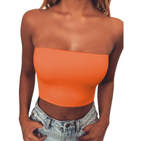 Sexy Casual Crop Top Vest Sleeveless Tube Tank Top (Free Shipping)