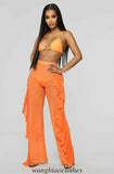 Ladies Sexy Transparent High Waist Mesh Beach Pants (Free Shipping)