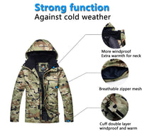 Mens Camouflage Style Winter Clothing (Free Shipping)