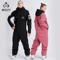 Super Warm Unisex Snow Ski Suit One Piece (-30 Degrees) (Free Shipping)