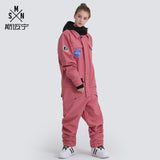 Super Warm Unisex Snow Ski Suit One Piece (-30 Degrees) (Free Shipping)