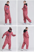 Super Warm Unisex Snow Ski Suit One Piece (-30 Degrees) (Free Shipping)