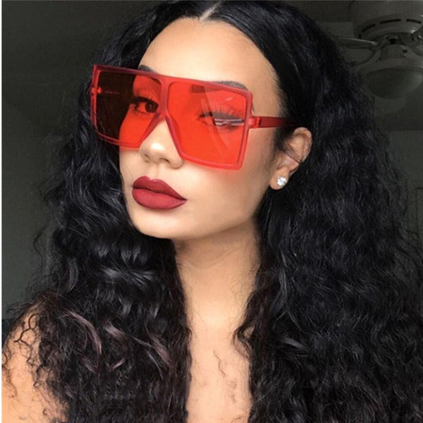 Shades & Googles Vintage Big Square Sunglasses Oversize Sun Glasses