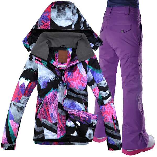 Super Warm Women's Skiing & Snowboarding Suit (Free Shipping)