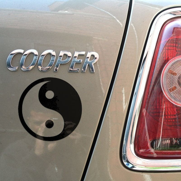 Sticker Car Styling Yin & Yang Sticker | Tai Chi Chuan | Qigong | Martial Arts | Cut Vinyl Decal (Free Shipping)