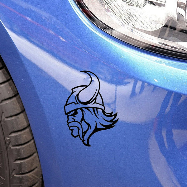 Sticker Viking Warrior Vehicle Sticker Decal (11*7.9CM) Black/Silver Vinyl (Free Shipping)